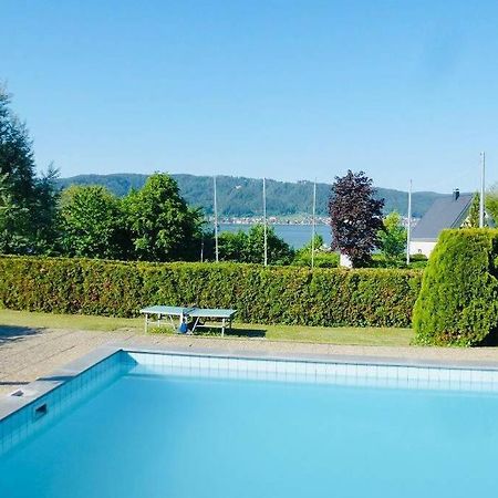 Die Seeblume - Ferienwohnung Mit Pool Und Seeblick Бодман-Лудвигсхафен Екстериор снимка